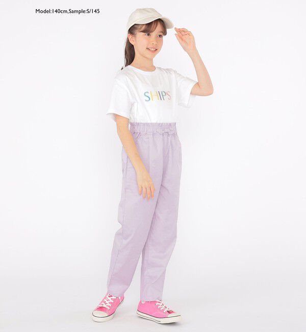 SHIPS KIDS「SHIPS KIDS:100～160cm / SHIPS ロゴ TEE」|Tシャツ・カットソー|