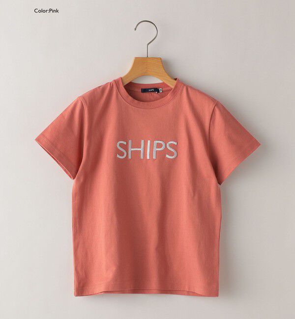 SHIPS KIDS「SHIPS KIDS:100～160cm / SHIPS ロゴ TEE」|Tシャツ・カットソー|