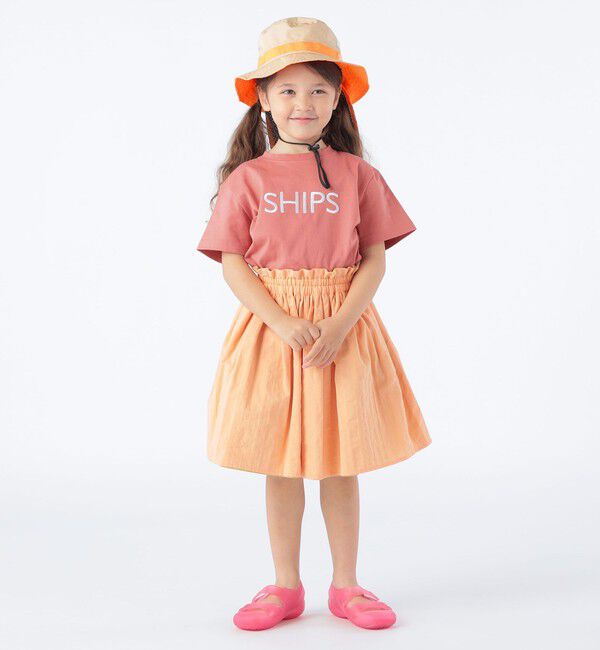 SHIPS KIDS「SHIPS KIDS:100～160cm / SHIPS ロゴ TEE」|Tシャツ・カットソー|