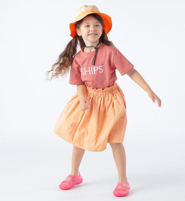 SHIPS KIDS「SHIPS KIDS:100～160cm / SHIPS ロゴ TEE」|Tシャツ・カットソー|