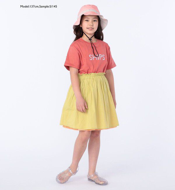 SHIPS KIDS「SHIPS KIDS:100～160cm / SHIPS ロゴ TEE」|Tシャツ・カットソー|