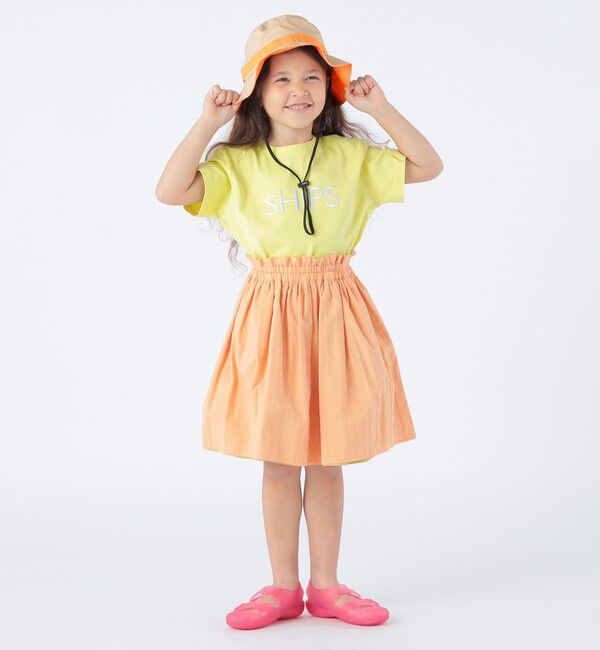 SHIPS KIDS「SHIPS KIDS:100～160cm / SHIPS ロゴ TEE」|Tシャツ・カットソー|