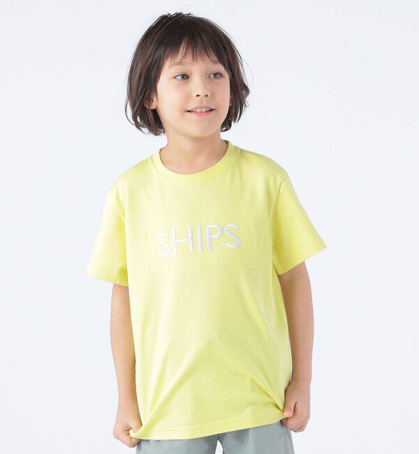 SHIPS KIDS「SHIPS KIDS:100～160cm / SHIPS ロゴ TEE」|Tシャツ・カットソー|