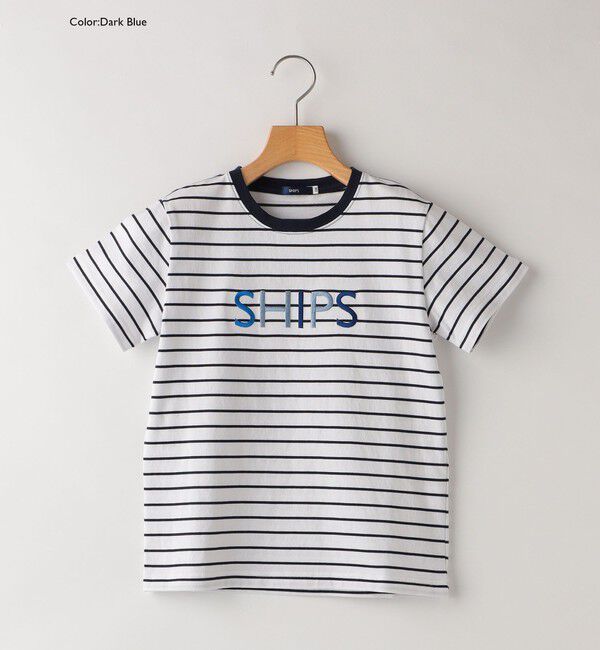 SHIPS KIDS「SHIPS KIDS:100～160cm / SHIPS ロゴ TEE」|Tシャツ・カットソー|