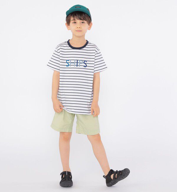 SHIPS KIDS「SHIPS KIDS:100～160cm / SHIPS ロゴ TEE」|Tシャツ・カットソー|