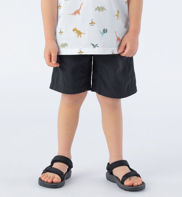 SHIPS KIDS「【SHIPS KIDS別注】Gramicci:100～160cm / デュラブルナイロン ショーツ」|その他|ブラック