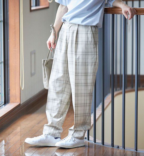 SHIPS「SHIPS: Reflax(R) ドライタッチ イージースラックス」|スラックス|