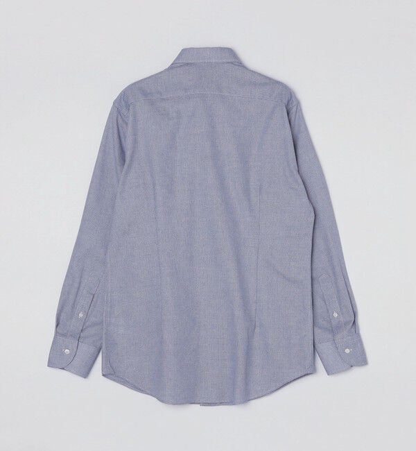 SHIPS「SHIPS: カラミ織り イタリアン ボタンダウン 無地 シャツ」|シャツ・ブラウス|