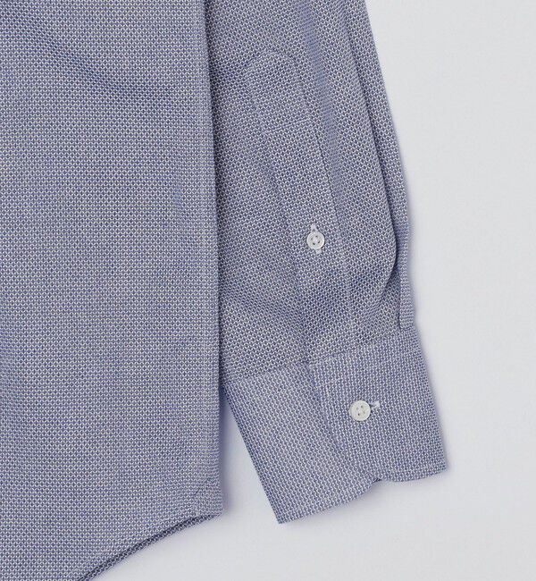 SHIPS「SHIPS: カラミ織り イタリアン ボタンダウン 無地 シャツ」|シャツ・ブラウス|