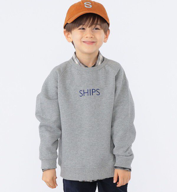 SHIPS KIDS「SHIPS KIDS:100～130cm / コンフォータブル 長袖 シャツ」|シャツ・ブラウス|