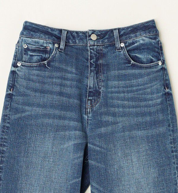 quaranciel「quaranciel:〈洗濯機可能〉ハンサム テーパード デニム パンツ」|デニム|