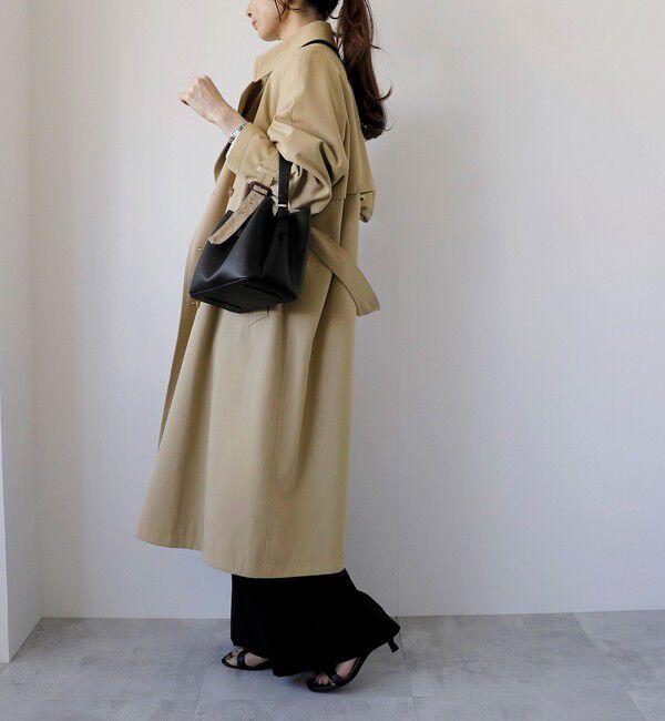 quaranciel「quaranciel:〈洗濯機可能〉ハンサム トレンチ コート」|トレンチコート|