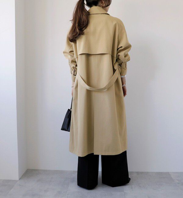 quaranciel「quaranciel:〈洗濯機可能〉ハンサム トレンチ コート」|トレンチコート|