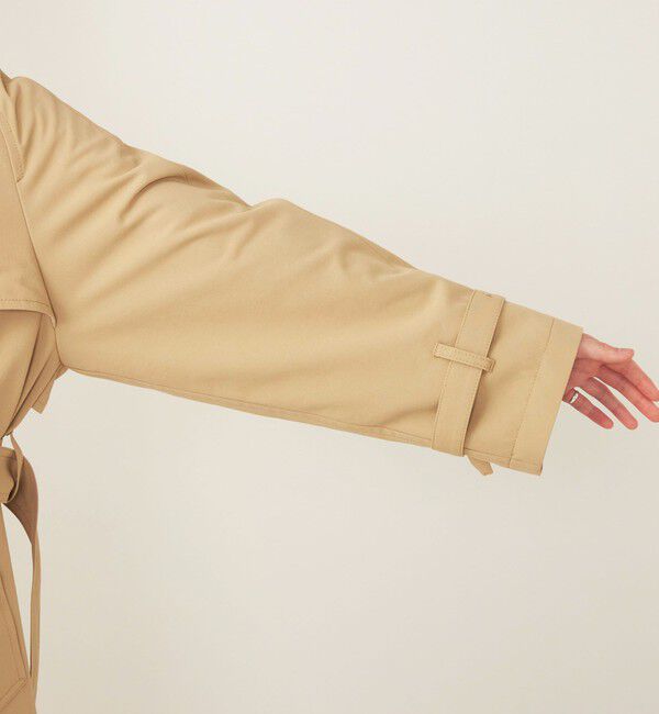 quaranciel「quaranciel:〈洗濯機可能〉ハンサム トレンチ コート」|トレンチコート|