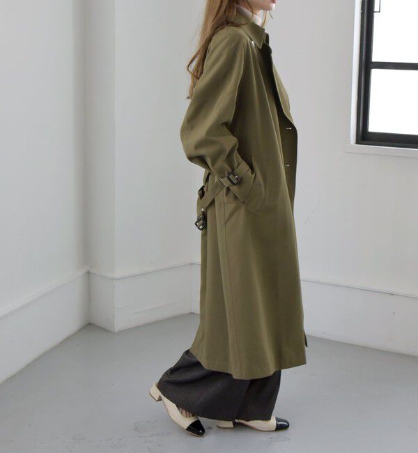 quaranciel「quaranciel:〈洗濯機可能〉ハンサム トレンチ コート」|トレンチコート|