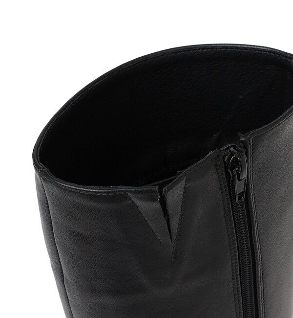 SHIPS any「【SHIPS any別注】eblouna: トラックソール ロング ブーツ」|ロングブーツ|