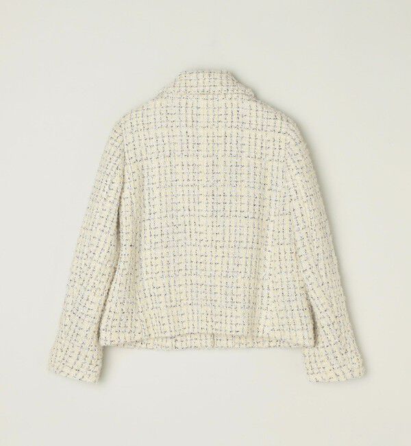 quaranciel「quaranciel: ファンシー ツイード ステンカラー ジャケット」|その他|