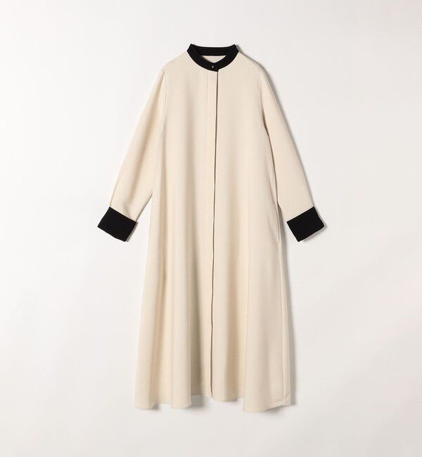 SHIPS any「《一部追加予約》SHIPS any:〈洗濯機可能〉ダブルクロス Aライン シャツワンピース」|ワンピース|