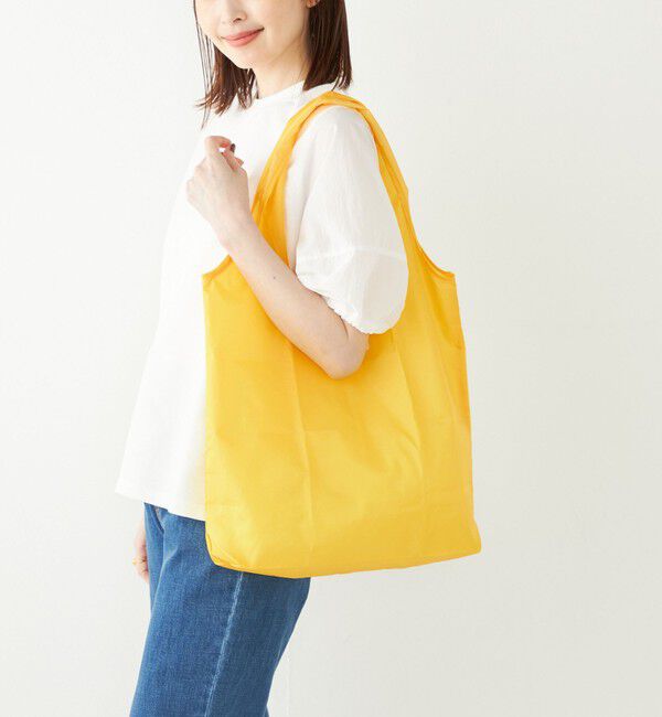 SHIPS Colors 「SHIPS Colors:〈手洗い可能〉リサイクル エコバッグ (M)」|エコバッグ|