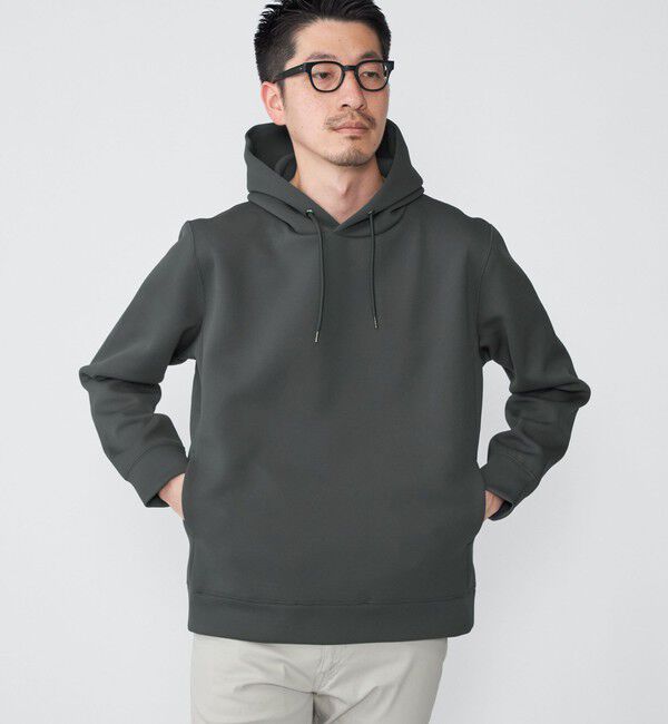 SHIPS「SHIPS: ハイゲージ ミラノリブ ポンチ パーカ」|パーカー|