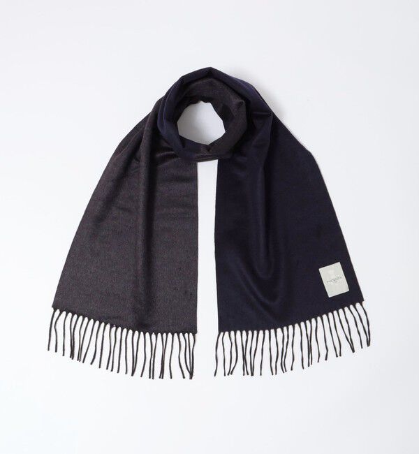 SHIPS「【SHIPS別注】PIACENZA: シルク カシミヤ リバーシブル マフラー」|マフラー|