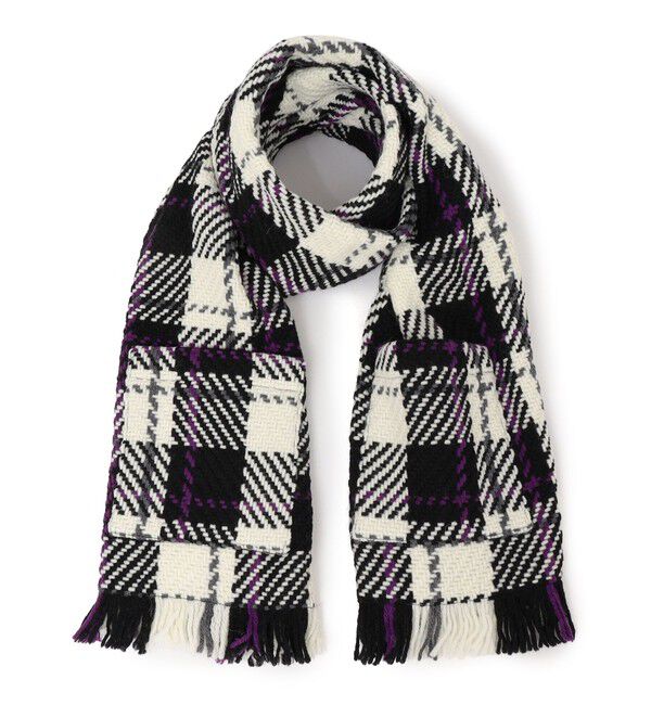 SHIPS for women「John Branigan:Stole with Pin」|ストール|パープル