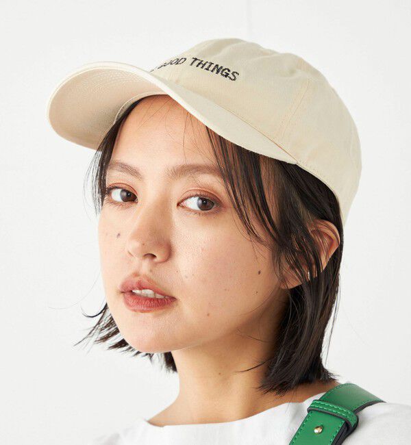 SHIPS Colors 「odds:〈手洗い可能〉ALL GOOD THINGS キャップ」|キャップ・キャスケット|