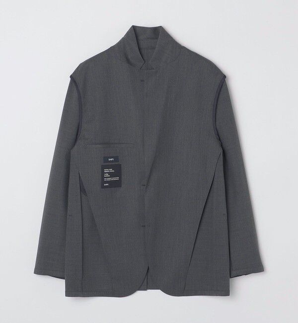 SHIPS「SHIPS: 〈セットアップ対応・手洗い可能〉スーパー140 2ボタン テーラードジャケット」|テーラードジャケット|