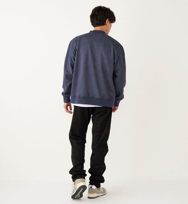 SHIPS Colors 「SHIPS Colors:〈手洗い可能〉フェイクスエード ボマー ジャケット」|ブルゾン・スタジャン|