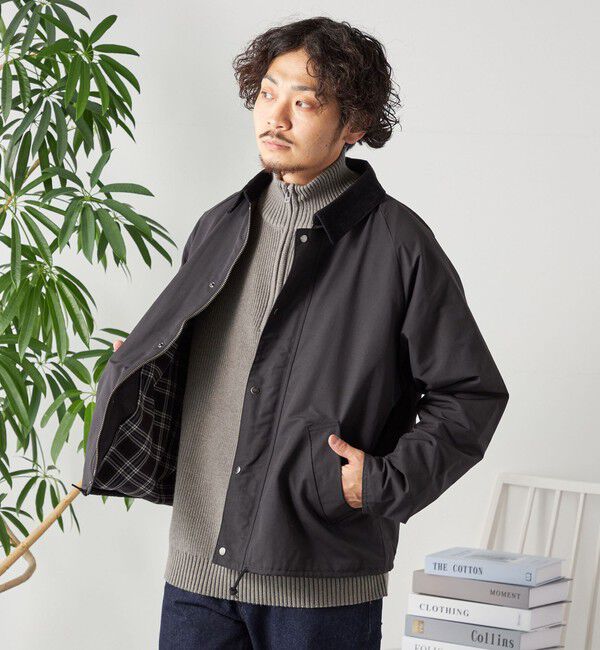 SHIPS any「【SHIPS any 別注】Bollington: ショート ハンティングジャケット」|ブルゾン・スタジャン|