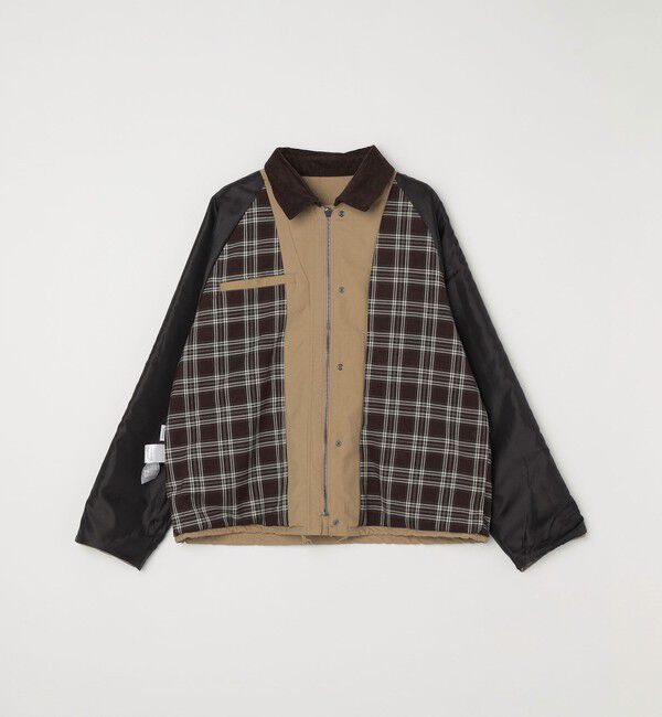 SHIPS any「【SHIPS any 別注】Bollington: ショート ハンティングジャケット」|ブルゾン・スタジャン|
