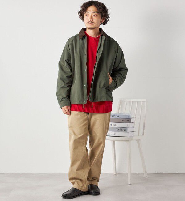 SHIPS any「【SHIPS any 別注】Bollington: ショート ハンティングジャケット」|ブルゾン・スタジャン|