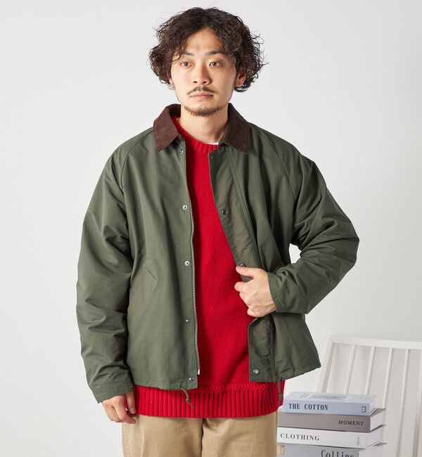 SHIPS any「【SHIPS any 別注】Bollington: ショート ハンティングジャケット」|ブルゾン・スタジャン|