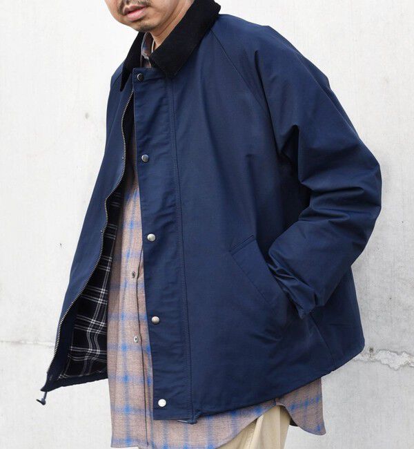 SHIPS any「【SHIPS any 別注】Bollington: ショート ハンティングジャケット」|ブルゾン・スタジャン|