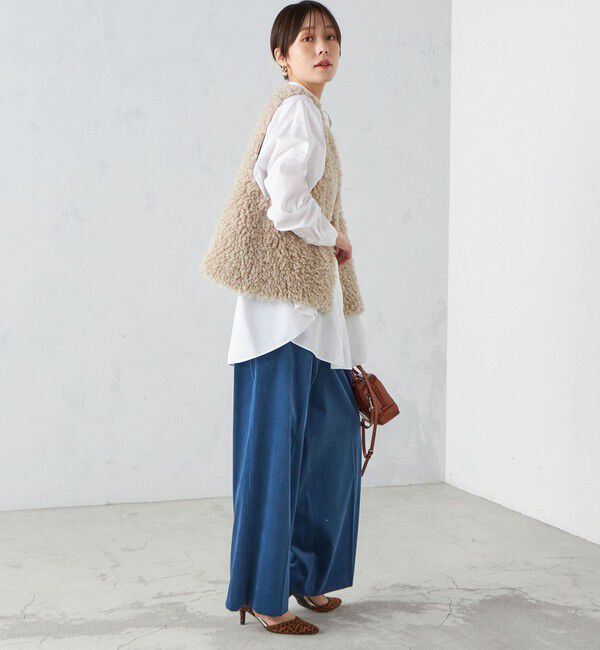 SHIPS for women「〈手洗い可能〉オーガニック コットン コーデュロイ パンツ ◇」|その他|