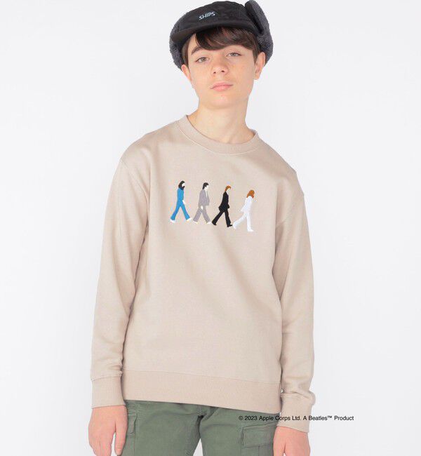 SHIPS KIDS「SHIPS KIDS:145～160cm /【THE BEATLES（ザ・ビートルズ）】スウェット」|スウェット・ジャージ|