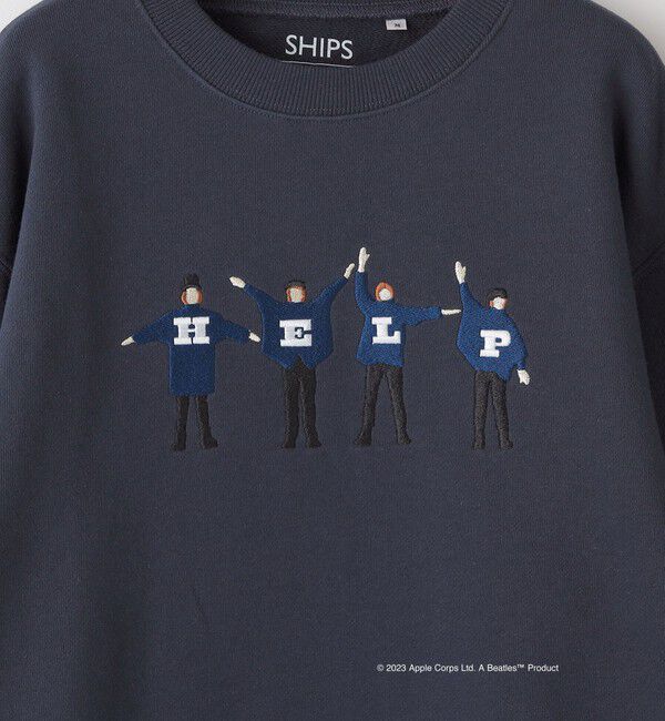 SHIPS KIDS「SHIPS KIDS:145～160cm /【THE BEATLES（ザ・ビートルズ）】スウェット」|スウェット・ジャージ|