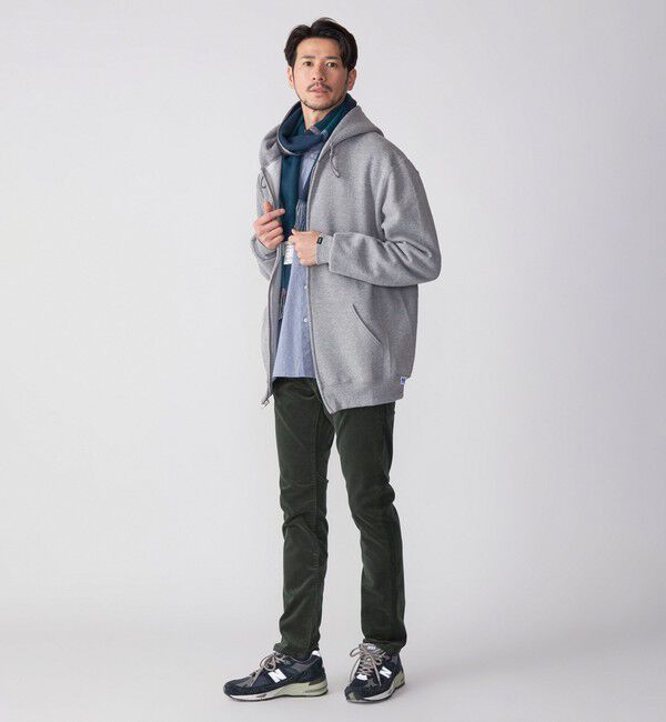 SHIPS「SHIPS: KAKEGAWA コーデュロイ 5ポケット スリム パンツ」|チノ|