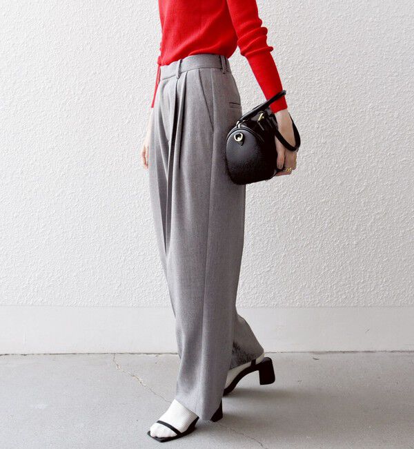 SHIPS any「SHIPS any: 〈洗濯機可能〉アイビー タック パンツ 2」|その他|