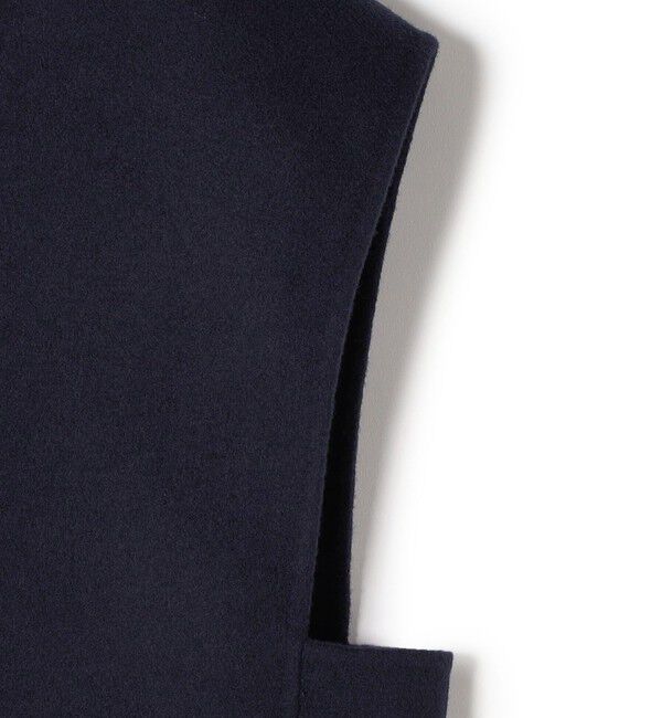 SHIPS for women「SUPER140 ジーロンウール オーバー ベスト 2」|ベスト・ジレ|