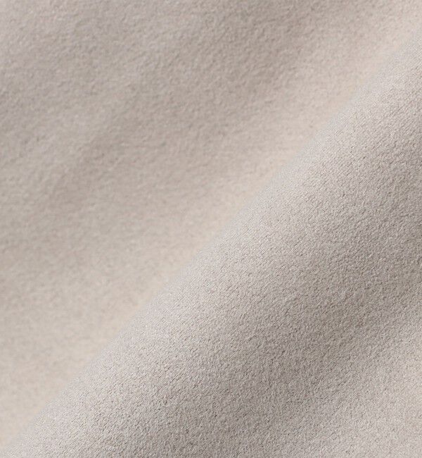 SHIPS any「SHIPS any; 〈洗濯機可能〉フェイクスエード (ポリエステル) / レイヤード ハーフジップ プルオーバー◇」|スウェット・ジャージ|