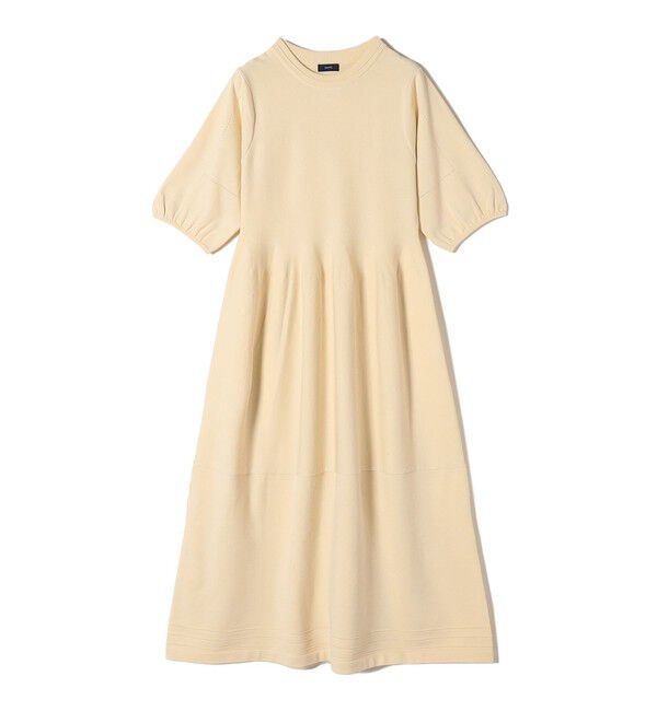 SHIPS for women「*〈着丈が選べる / 手洗い可能〉ペプラム ニット ワンピース 」|ワンピース|