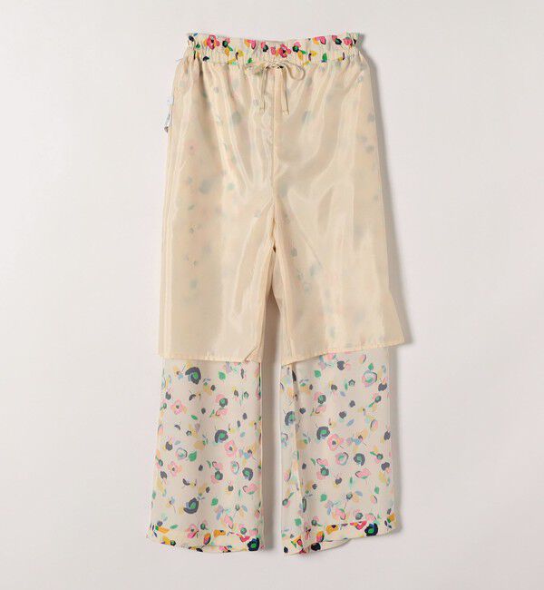 SHIPS any「SHIPS any:〈洗濯機可能〉SPRINTEX フラワー プリント ワイド イージー パンツ」|その他|