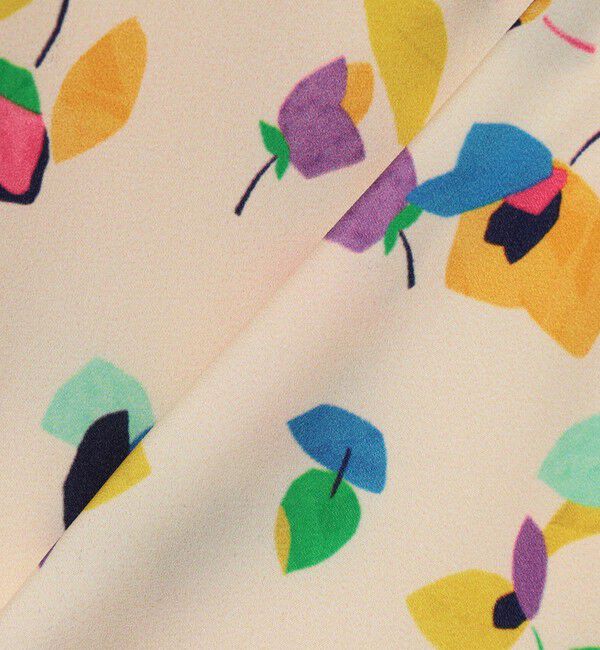 SHIPS any「SHIPS any:〈洗濯機可能〉SPRINTEX フラワー プリント ワイド イージー パンツ」|その他|