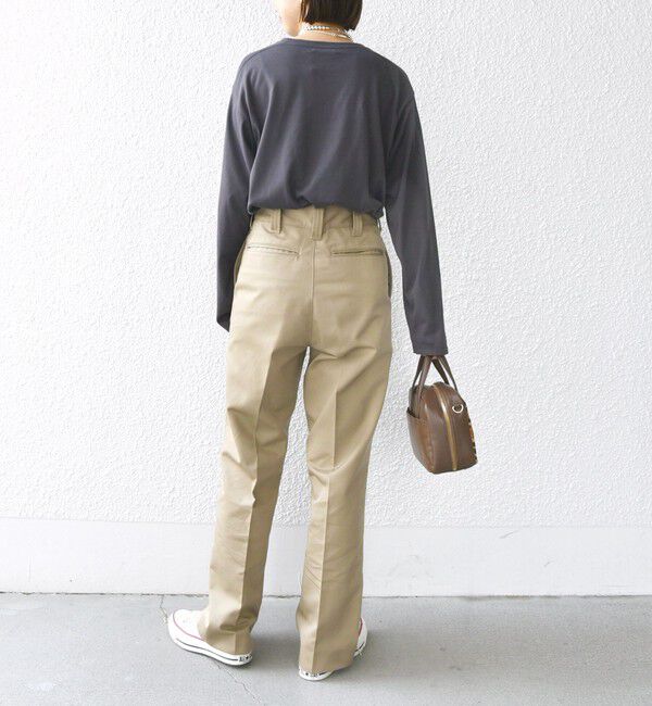 SHIPS for women「ローズ ペトール ロング スリーブ プリント TEE」|Tシャツ・カットソー|