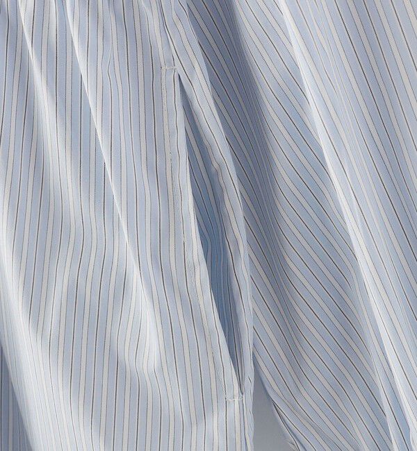 SHIPS KIDS「SHIPS KIDS:140～150cm / フリル シャツ ワンピース」|ワンピース|