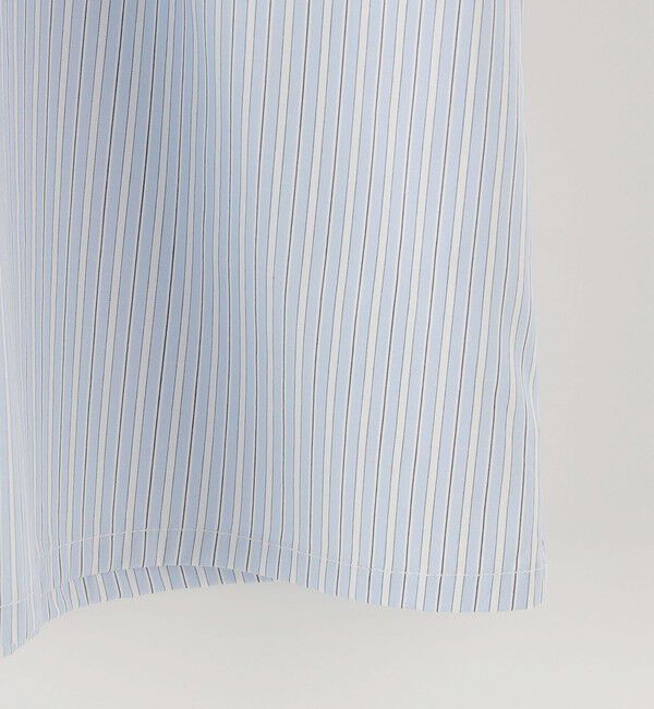 SHIPS KIDS「SHIPS KIDS:140～150cm / フリル シャツ ワンピース」|ワンピース|