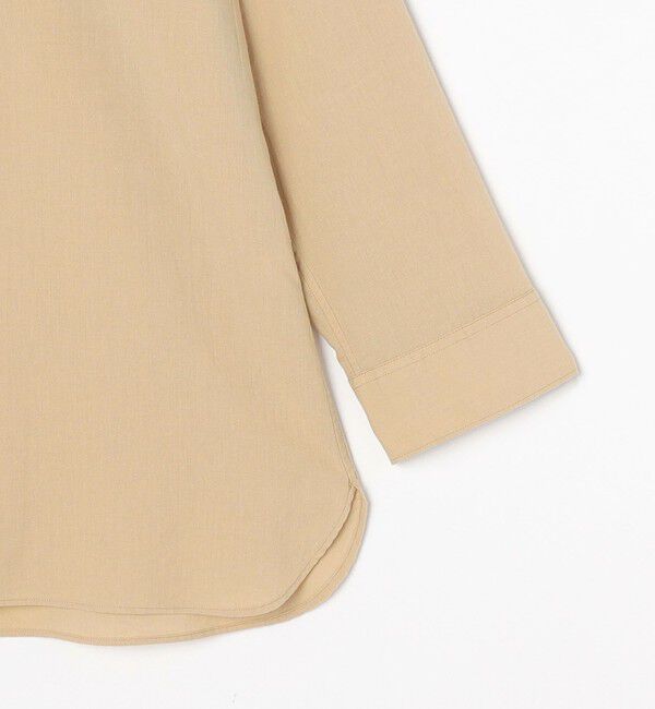 SHIPS any「SHIPS any: 〈洗濯機可能〉コットン  / リネン 7分袖 プルオーバーシャツ 24SS◇」|シャツ・ブラウス|