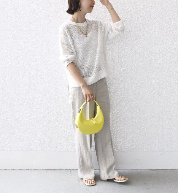 SHIPS for women「〈手洗い可能〉メッシュ ニット ◇」|ニット・セーター|