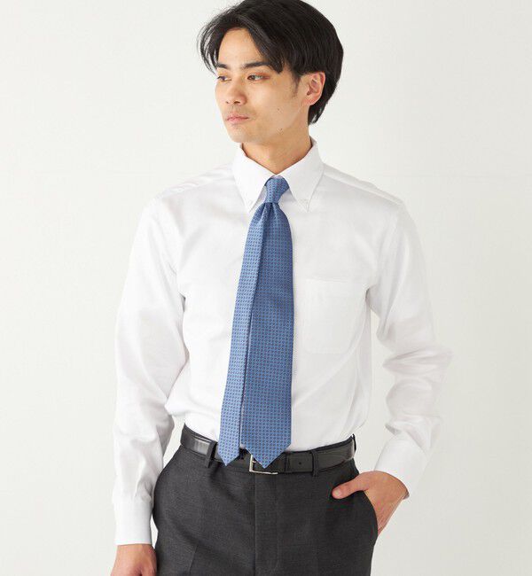 SHIPS Colors 「SHIPS Colors:イージーアイロン ボタンダウン ロングスリーブ シャツ◇」|シャツ・ブラウス|オフホワイト